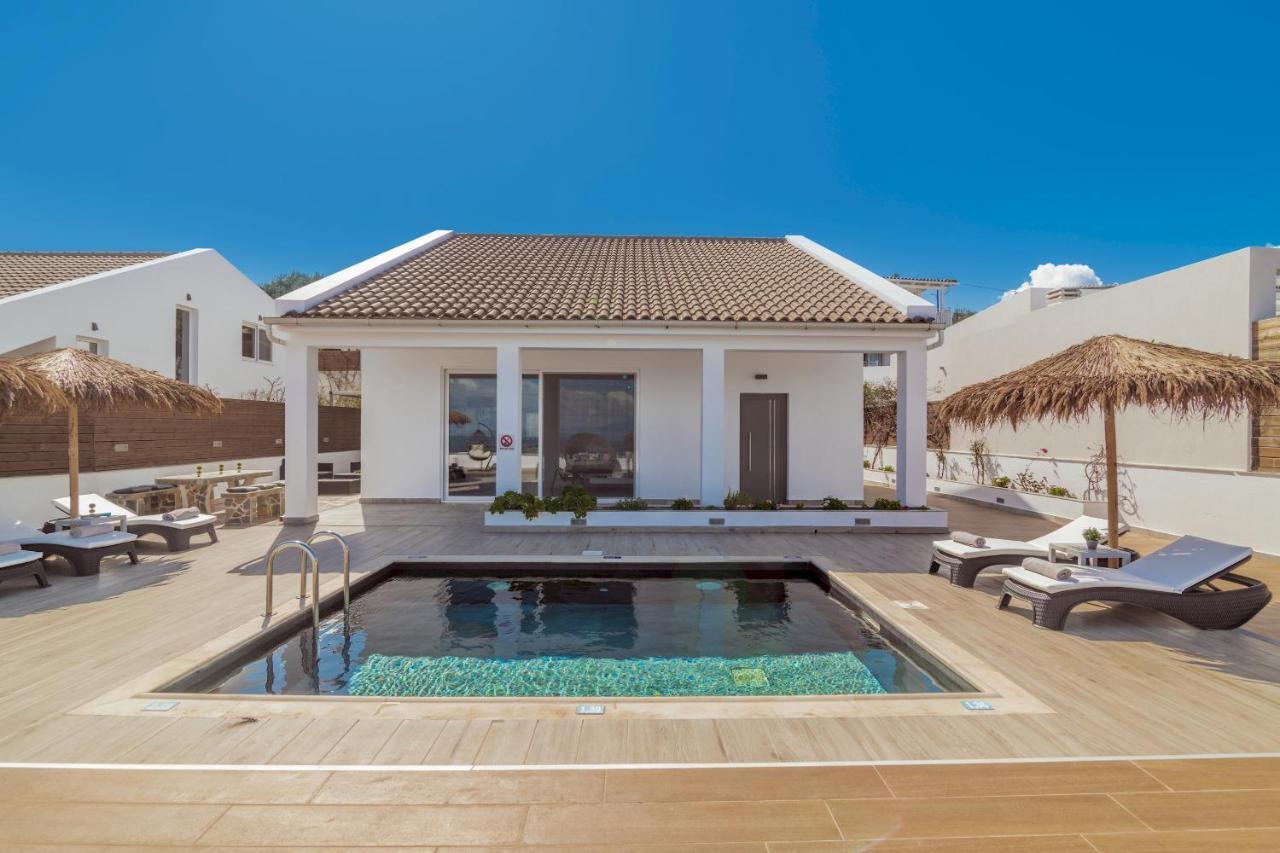 Luxury Cavo Mare Thalassa With Private Pool & Jacuzzi Plános